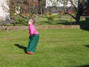 Čarodějnické odpoledne s rodiči na školní zahradě